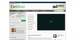 Desktop Screenshot of getreal.bayportcu.org